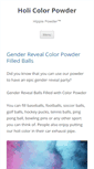 Mobile Screenshot of holicolorpowder.com